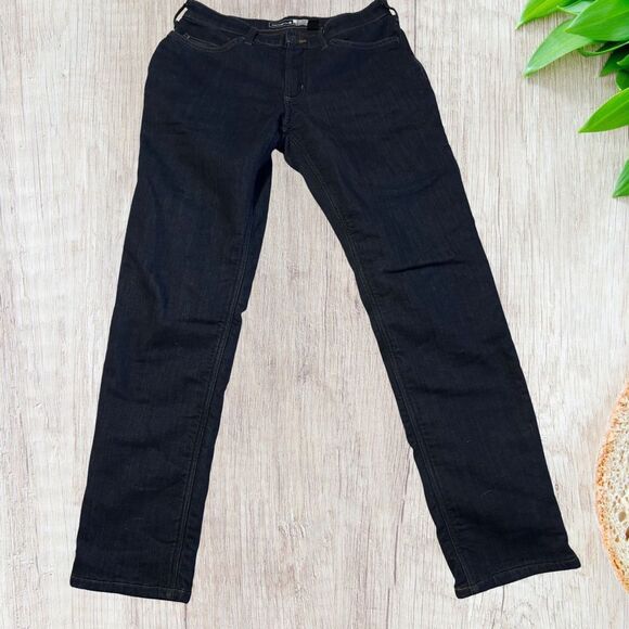 Carhartt Relaxed Fit Jeans Denim Size 8‎ Fleece Lined Warm Utility - Picture 1 of 8